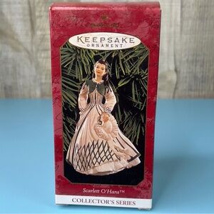 Hallmark Keepsake Ornament Scarlett O’Hara Handcrafted Dated 1999